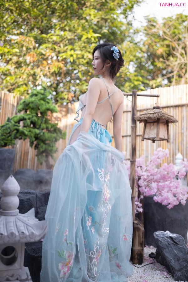 陈若依 抖娘利世 [XiuRen]高清写真图 2023.06.28 No.6991 利世 古装美腿第19张图片